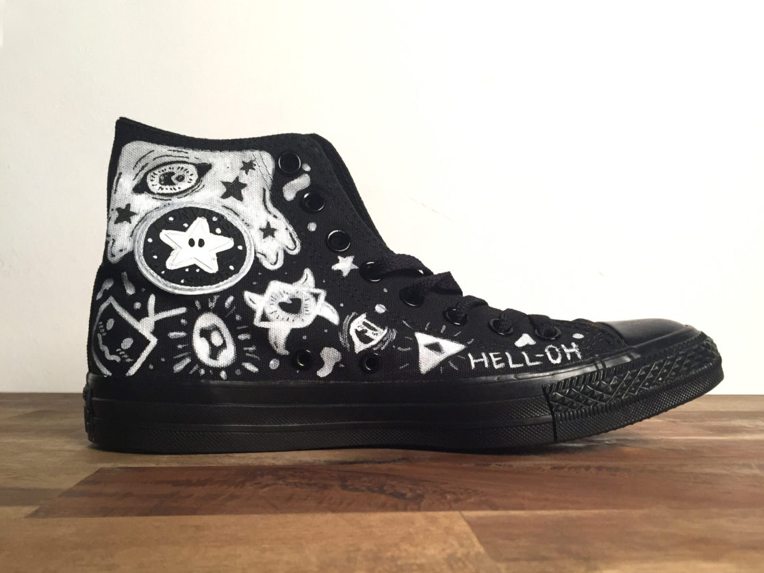 canvas sneakers with overwatch 6